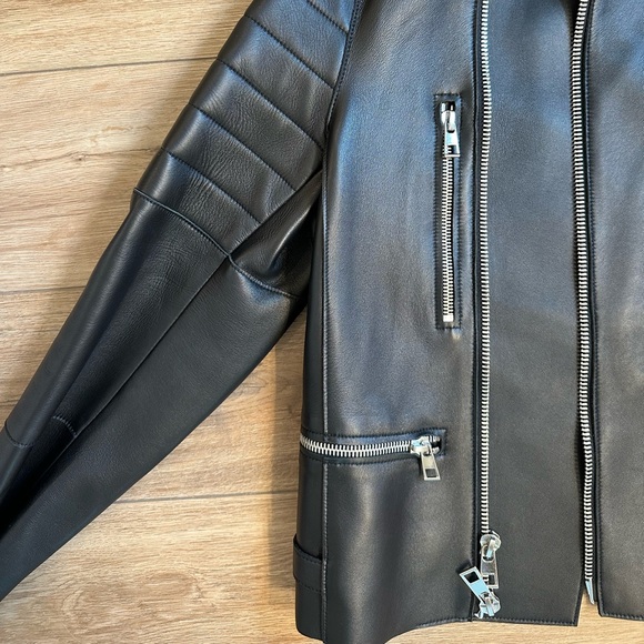 NWT men’s Michael Kors leather jacket - Picture 3 of 8